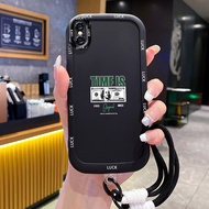Case For iPhone X Xs Xr Max 7 Plus 8 Phone Rubik's Cube Silicone Shockproof Strap