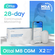 💉 Exclusive for sugar lovers! Ottai M8 CGM 2 set (28 day dose) | Continuous blood glucose monitoring