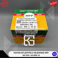 PISTON KIT SEHER SEKER JUPITER Z XB JENONG BORE UP DIAMETER 53 53.5 54 54.5 55 PEN 13 NPP