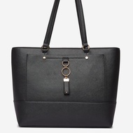 Dorothy Perkins Pocket Front Shopper Black Bag