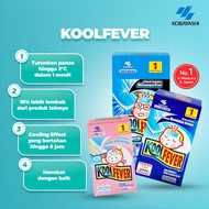 KoolFever Fever Compress Plaster for Babies and Kids Fever Reducer Kool fever UNIT 1 Sheet Byebye Fe
