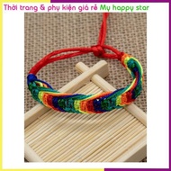 Personalized braided Tibetan red thread CD31