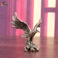 chulisia Brass Eagle Figurine Eagle Statue Collectible Desktop Decorations Accessories