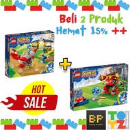 Lego Sonic 76991 Tails' Workshop and Tornado Plane & 76993 Sonic vs. Dr Eggman's Death Egg Robot