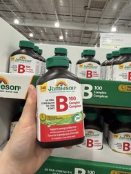 Jamieson Ultra Strength B100 Complex/ 240 Caplets/ 加拿大直運
