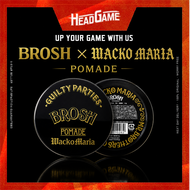 BROSH x WACKO MARIA Limited Edition Pomade (115g) | Strong Hold Water-Based Hair Styling Wax