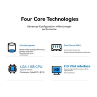 (XCTS) B75M ITX Motherboard LGA 1155 Desktop PC Support DDR3 RAM NGFF NVME M.2 Interface USB SATA3.0