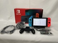 Nintendo Switch 機身套裝 霓虹藍/霓虹紅 Nintendo switch 初始化和操作確認