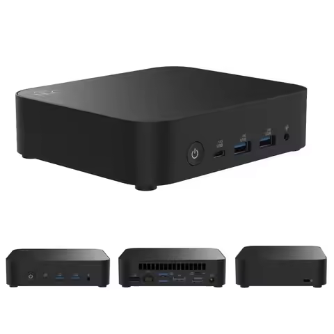 ASUS NUC 14 Mini PC NUC14MNK150/NUC14MNK250 Intel N150/N250 WiFi 6 4K HDMI Energy-Efficient PC for