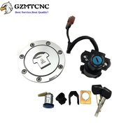 Ignition Switch Oil Fuel Tank Gas Cap Cover Lock Set W/ Keys For Honda CBR600RR CBR1000RR CBR 600 10