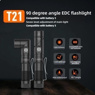 [New Product Free Shipping] 90°Corner flashlight Work light High brightness flashlight Strong light 