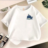 Boys' T-shirts Cartoon RIGHT SIDE WHALE T-shirts for Little Kids, Teenage Girls, Boys, Men, Women, U