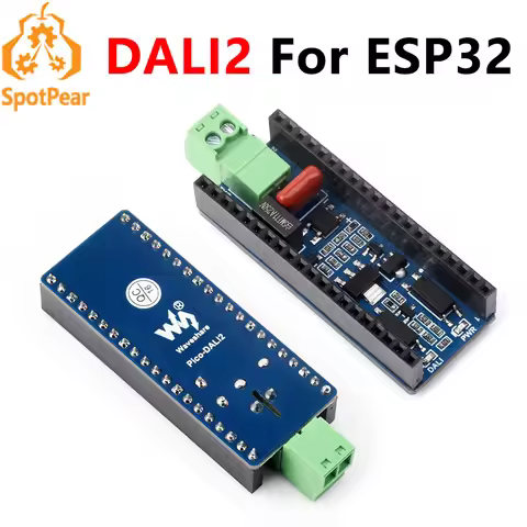 Waveshare Pico-DALI2 Expansion Board For ESP32 C6 S3 DALI communication control multiple LED