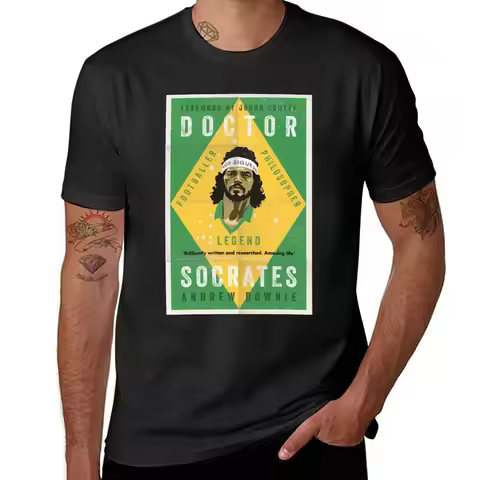 Socrates Brazil T-Shirt cute clothes vintage clothes sports fans fruit of the loom mens t shirts