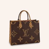 Tas LV Louis Vuitton Onthego MM Monogram Canvas - Tas Branded