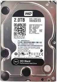 Hard Disk PC 2 TB HDD WD Black (7200RPM 64MB SATA-3 WD2003FZEX)