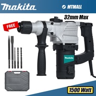 Makita Chipping Hammer 1500W 26mm Heavy Duty Professional Chipping Gun Rotary Hammer Drill