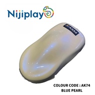 NIJIPLAY AIKKA AK74 BLUE PEARL * STADARD PEARL SERIES SPECIAL EFFECT 2K CAR PAINT - ONLY PEARL EFFEC