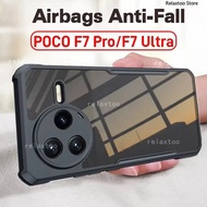 Clear Casing For Xiaomi POCOF7 Poco F7 Pro Ultra F7pro F7Ultra PocoF7pro PocoF7Ultra 5G Transparent 