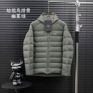 Arcteryx始祖鳥 THORIUM Hoody 純色連帽拉鍊戶外保暖排骨羽絨服外套【香港發貨】