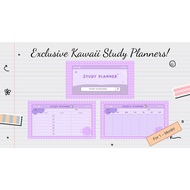 [PDF] KAWAII STUDY PLANNER  | PRINTABLE PDF PLANNER  | STUDY PLANNER & WEEKLY PLANNER | STUDY PLANNE