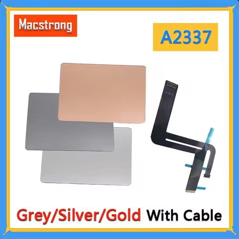 A2337 Trackpad With Flex Cable for MacBook Air 13" A2337 Touchpad Space Gray/Silver/Gold Late 2020 Y