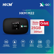 Modem Mifi Wifi 4G XL Go HKM M21 M22 C10 Free XL GO IZI 20GB Unlocked Resmi