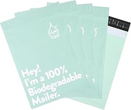 10x13 Inches 100% Biodegradable D2W Poly Mailers, 50pcs Envelopes Shipping Bags, Eco Friendly Waterp