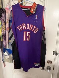 Nike NBA 多倫多速龍隊 Vince Carter 15號球衣 L碼