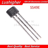 100pcs 49E Hall Element SS49E OH49E AH49E Hall Sensor Hall Effect Sensor