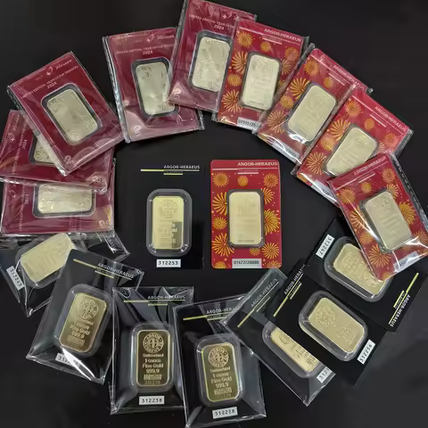 Gold Plated Swiss 1oz/2.5g/5g/10g/20g/50g/100g Bar Copper Commemorative Coin Decorative Gift Seal Pa