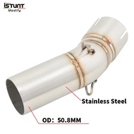 Slip For Kawasaki Ninja Zx-10R Zx10R Zx 10R 2021 - 2024 Motorcycle Exhaust Mid Pipe Motocross Escap
