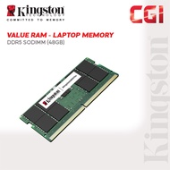 Kingston KVR56S46BD8-48 48GB DDR5-5600 CL46 SODIMM Value RAM