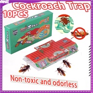 FJONE 10Pcs Cockroach and Lizard Sticky Glue Trap Cockroach Trap Super Cockroach Killer Insects Cock