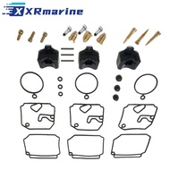 3 Sets Carburetor Repair Kit 6H4-W0093-03-00 for 40HP 50HP Yamaha 6H4-W0093-03 Outboard 6H4-W0093-02
