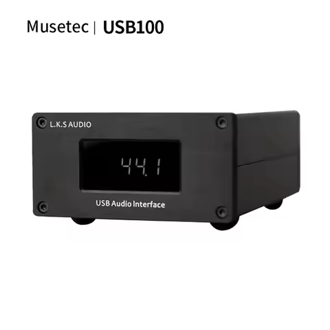 L.K.S Audio USB-100 Audio Interface I2S-E I2S-H PCM 44.1K~192K PCM44.1K~384K DSD64~DSD512 LPS-25-USB