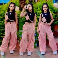 Parachute Cargo Pants For Kids UNISEX ( 4-13 yrs old)