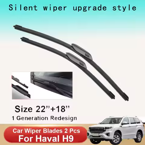 Wiper Blades For GWM Haval H9 SUV 2021 2022 2023 Car Accessories Front Windscreen Wiper Blade Brushe