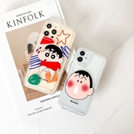 Brushisu Official Store Airbag Sinchan & Boo Compatible with Samsung A24 A34 5G