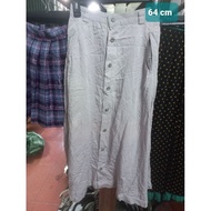 Button office skirt 64 cm ms28
