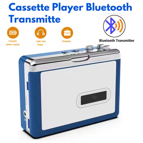 Bluetooth Cassette Player Bluetooth Transmitter Stereo Cassete Player Support Auto Reverse with Earp