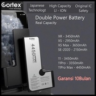 Cortex Iphone Baterai Xr Xs Xsmax Battery High Capacity Original Batre