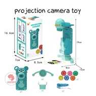 Zoetoys Projection Camera Toy 3in1 | Projector Kids Drawing Projection Simulation Cartoon Table Lamp Flashlight Study Drawing Light Mini Projection | Children's Educational Toys