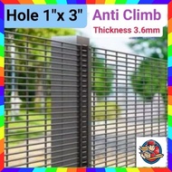 Anti Climb Fencing Hole 1" x 3" (3.6mm) (AT)