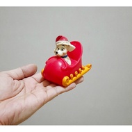 Disney 101 Dalmatian Santa Cute Figure Size 8 Cm Dalmatian/