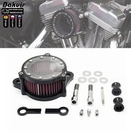 Motorcycle Air Filter CNC Air Cleaner Intake System Kit For Harley Sportster XL883 XL1200 Iron 883 4
