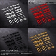 Taiwan Shipment AGAME Suitable For YAMAHA Locomotive Scooter R1 R3 R6 TMAX Modified Body Sticker