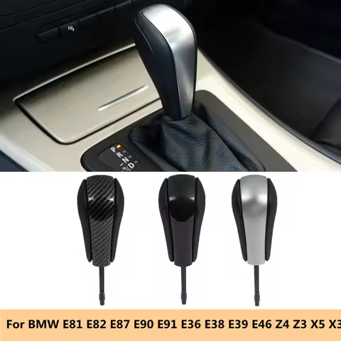 Automatic Gear Shift Stick Knob Lever Stick Pen For BMW E81 E82 E87 E90 E91 E92 E93 E36(97-99) E38 E