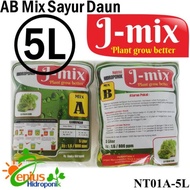 Termurah !! AB Mix Sayur Daun Pekatan 5 Liter / AB Mix 5 Liter J-Mix /