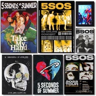 5S Seconds of Summer Poster HD Art Print Bedroom Home Bar Wall Decor,No Frame Canvas Painting Gift M